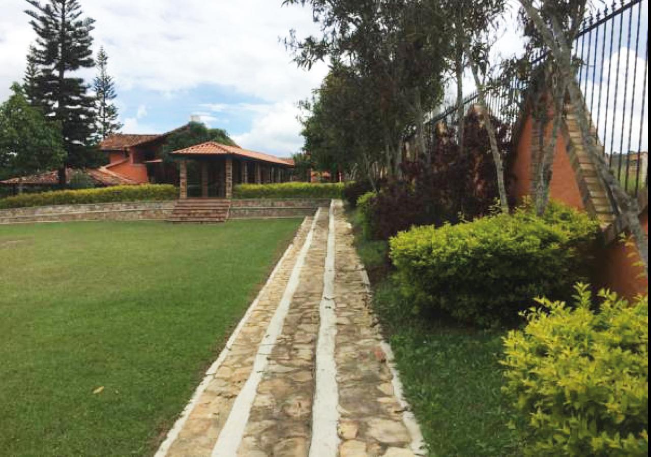 Hotel Cristo Rey Campestre Los Santos  Zewnętrze zdjęcie