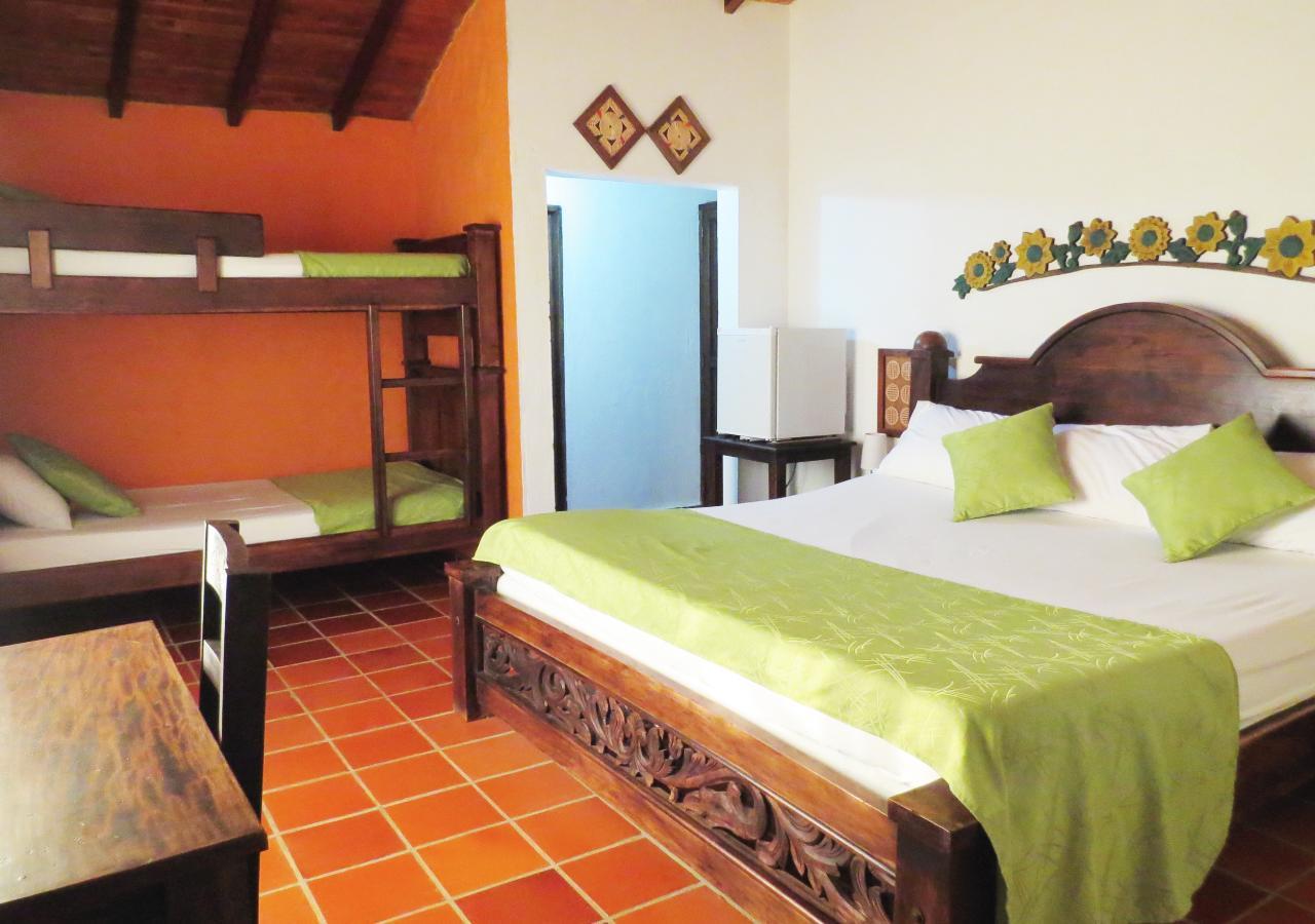 Hotel Cristo Rey Campestre Los Santos  Zewnętrze zdjęcie