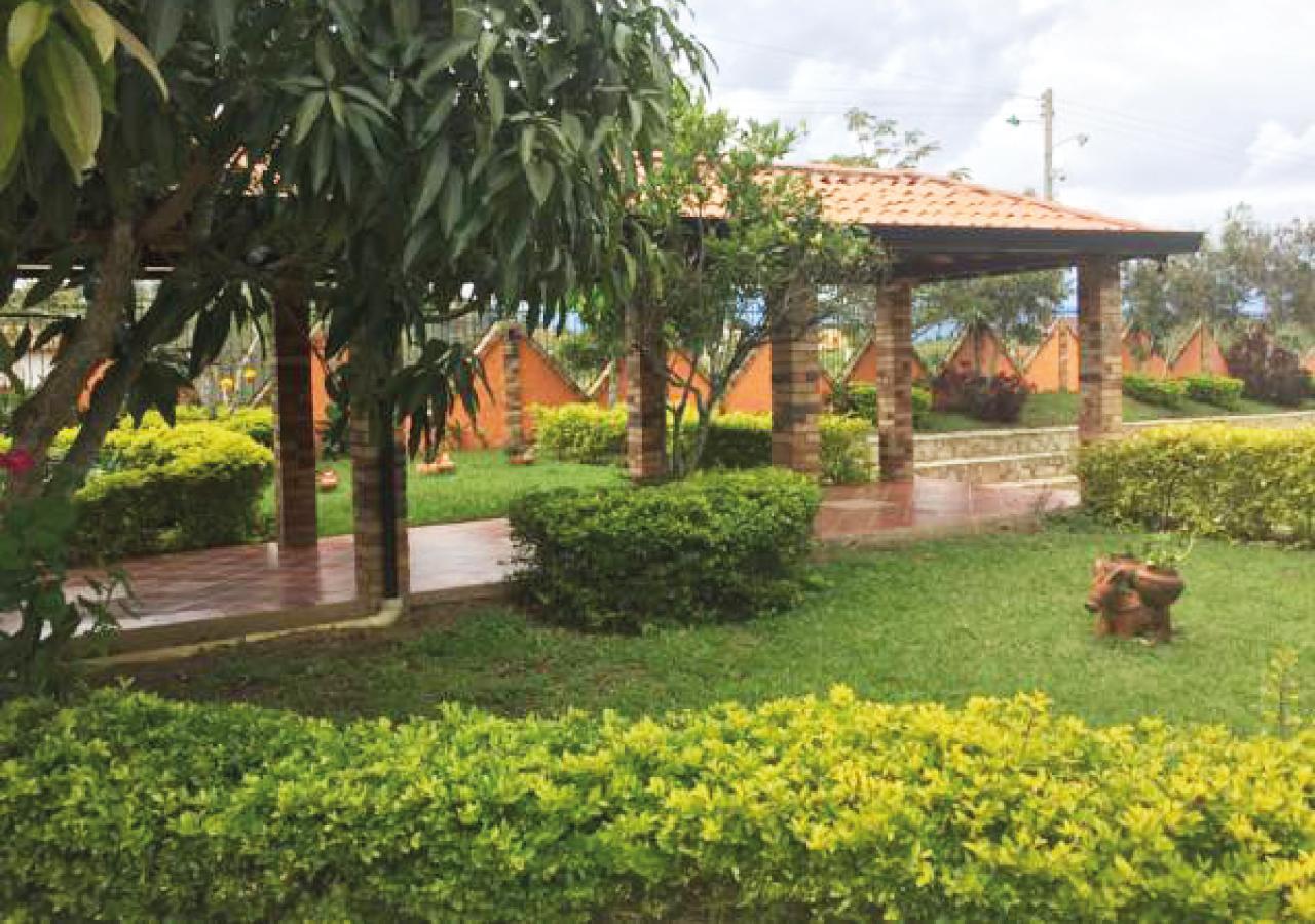 Hotel Cristo Rey Campestre Los Santos  Zewnętrze zdjęcie