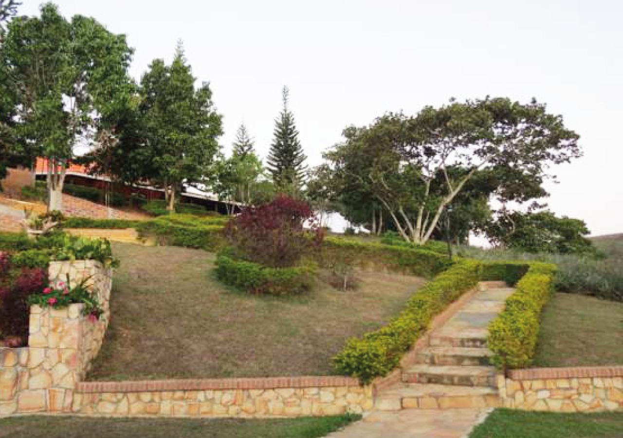 Hotel Cristo Rey Campestre Los Santos  Zewnętrze zdjęcie