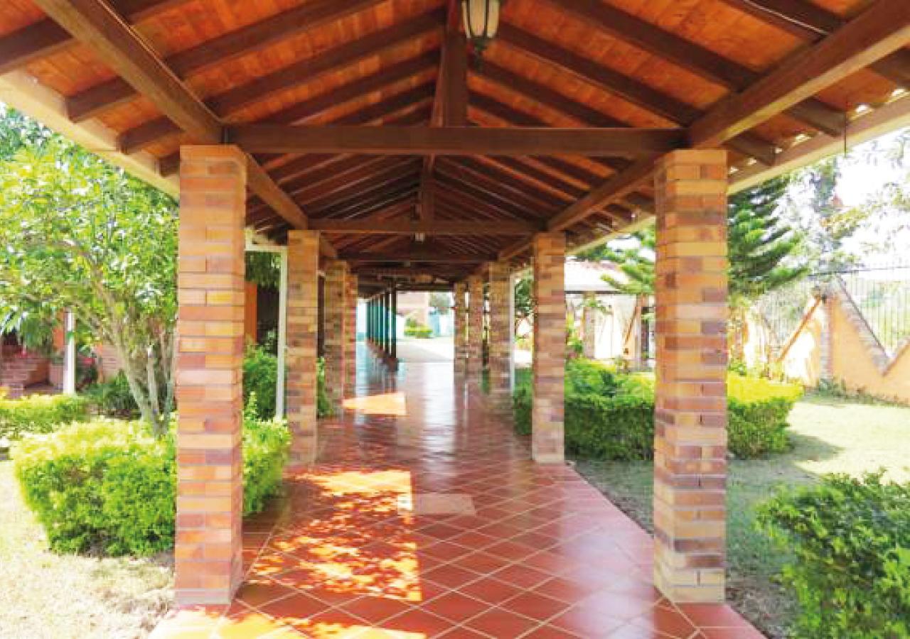 Hotel Cristo Rey Campestre Los Santos  Zewnętrze zdjęcie