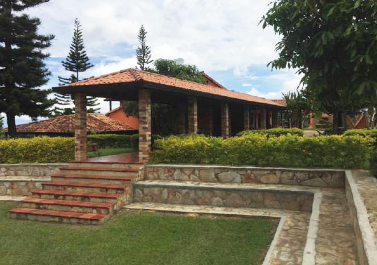 Hotel Cristo Rey Campestre Los Santos  Zewnętrze zdjęcie