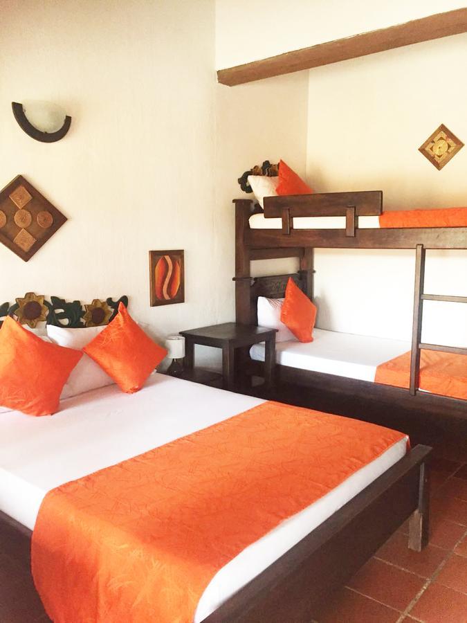 Hotel Cristo Rey Campestre Los Santos  Zewnętrze zdjęcie